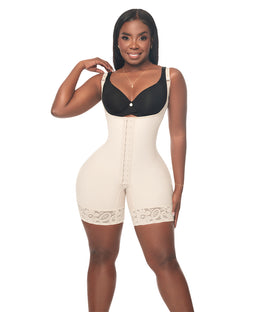 Post-operative girdle with front clasps: Progressive adjustment and support (REF. C-002)