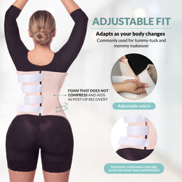 Post-operative foam – Support and comfort for Tummy Tuck Recovery (Ref. C-055 / C-155)