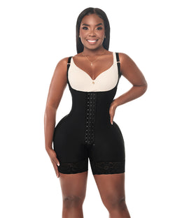 Post-operative girdle with front clasps: Progressive adjustment and support (REF. C-002)