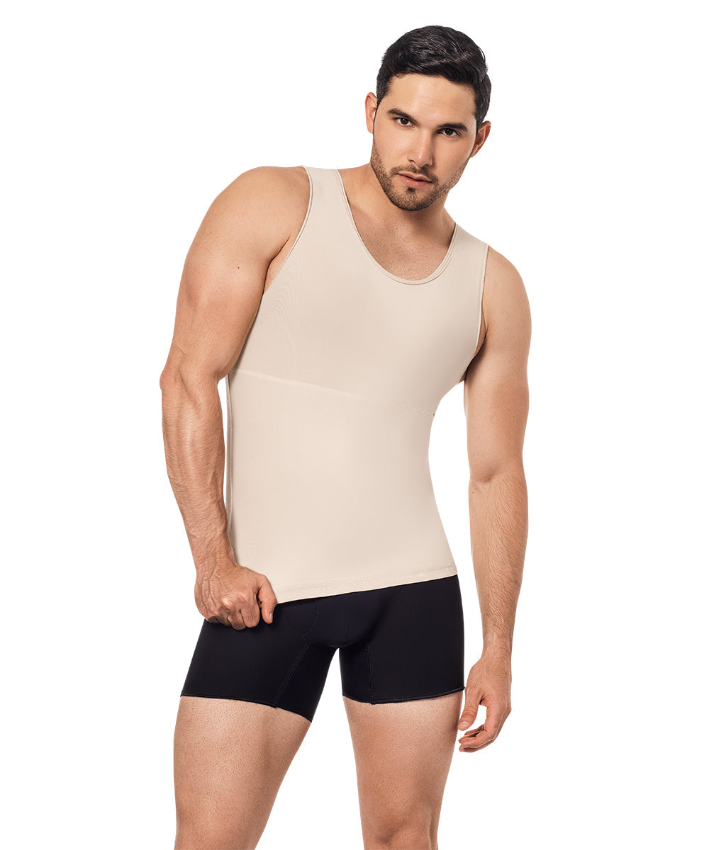 Faja correctora de postura para hombre con soporte ergonómico para espalda y hombros, diseñada para mejorar la alineación corporal y proporcionar comodidad durante el uso diario.
