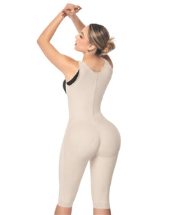 C-029 Beige Trusa Lycra Knee Central Brooch