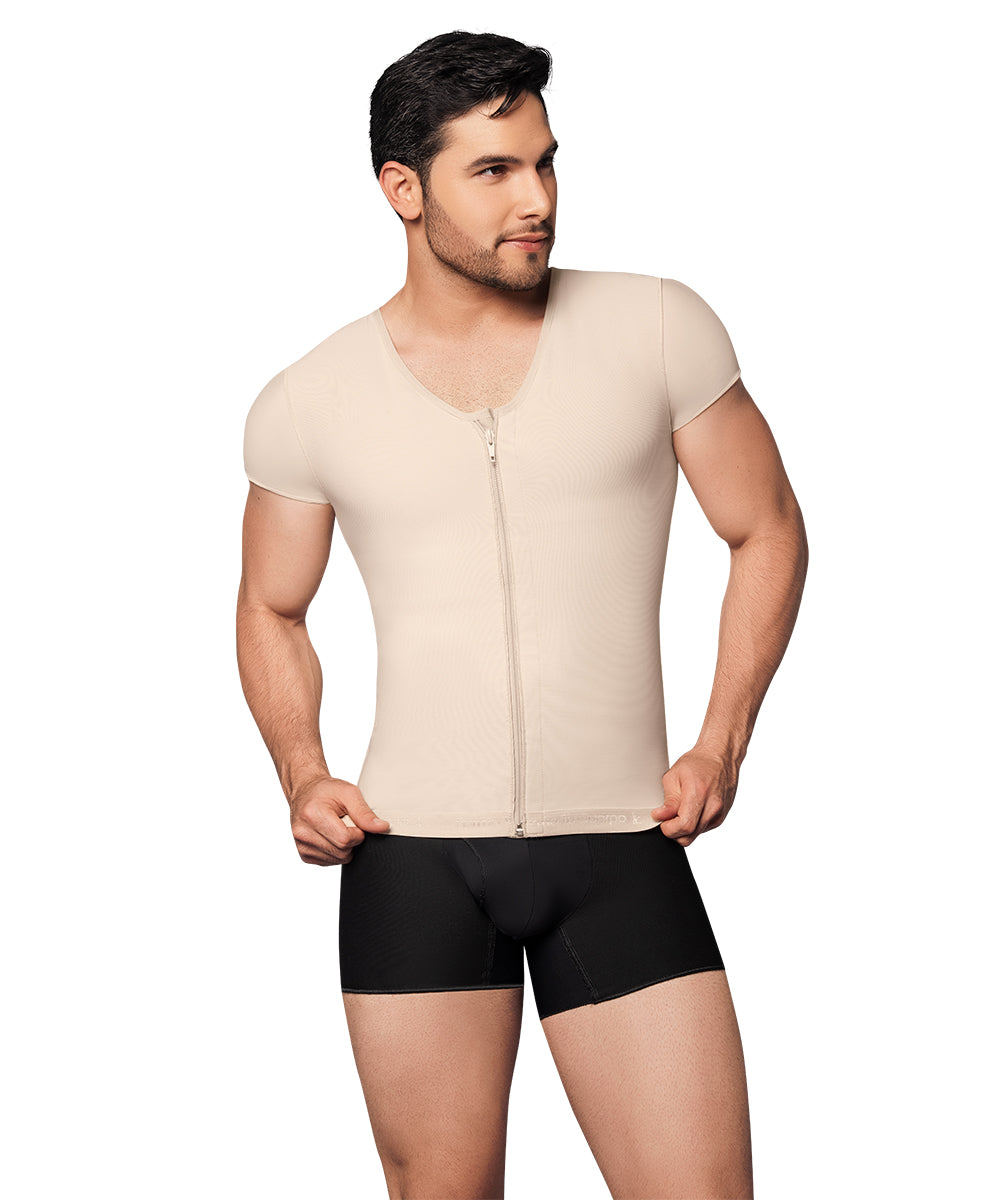 Men's Post-Surgical Vest Girdle: Abdominal Control for Daily Use (Ref. H-002 / H-005)