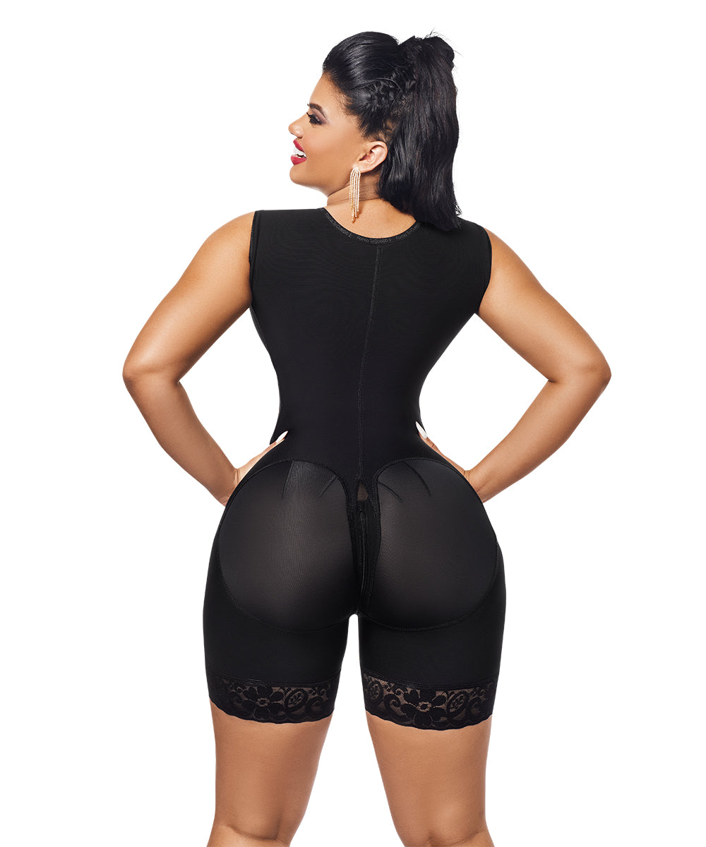 Colombian girdle with Luxury Queen bra: High compression shapewear ( Ref. Lux - 293 / Lux - 093 )