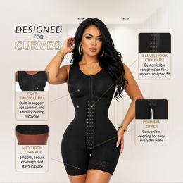 LuxuryQueen BBL post-surgical girdle: Butt lift &amp; tummy control (Luxbbl-293)