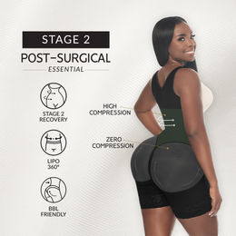 LuxuryQueen BBL post-surgical girdle: Butt lift &amp; tummy control (Luxbbl-293)