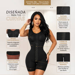 LuxuryQueen BBL post-surgical girdle: Butt lift &amp; tummy control (Luxbbl-293)
