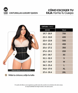 Luxury Corset (Ref. Lux-060 beige)