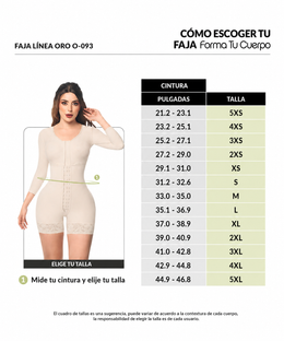 Faja Colombiana Waist Trainer & Recovery Shapewear con Bra ( Ref. O-093 )