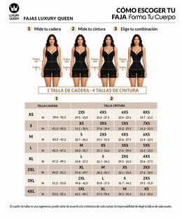 Luxury Queen Girdle: Hourglass shaping &amp; tummy control (Ref. Lux-013 / LUX-213)