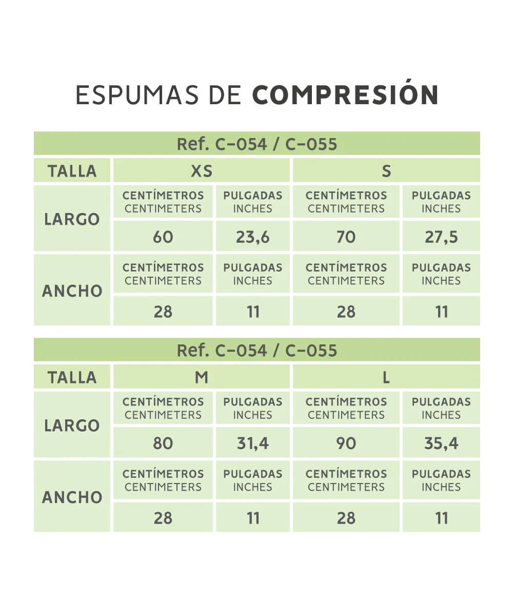 Espuma - faja Moldeadora - ( Ref. C-054 )