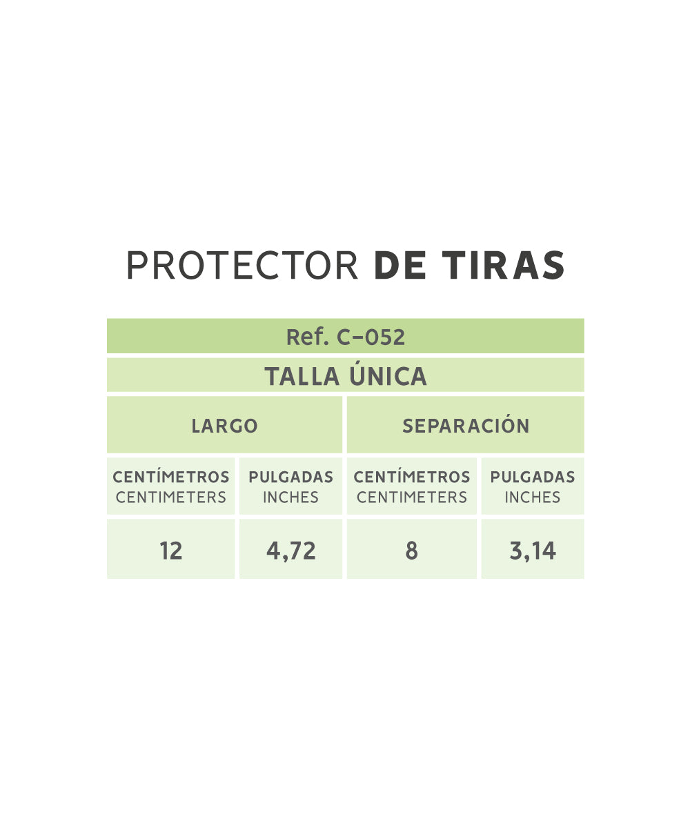 Protector de Tiras Postquirúrgico para Hombros: Evita marcaciones en la piel ( Ref. C-052 )